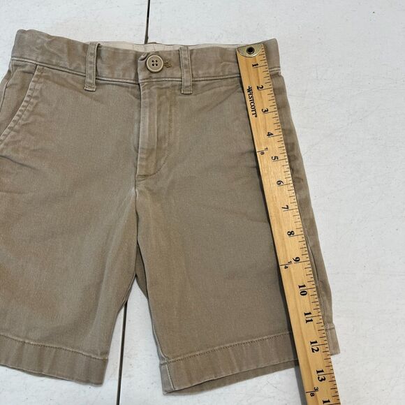 Crewcuts Shorts Boys 6 Brown Adjustable Stretch Gramercy Flex Chino Preppy Club - Picture 8 of 10